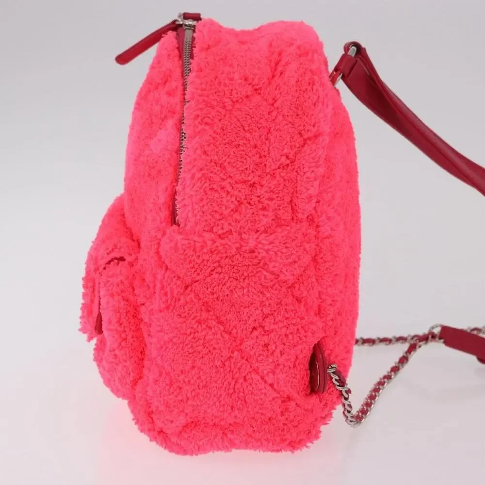 Chanel Matelasse Chain Backpack Pink